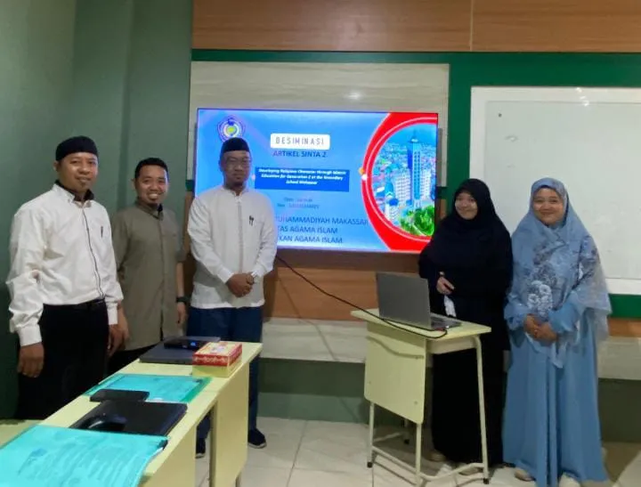 Mahasiswa PAI Unismuh Makassar Pertama Lulus Ujian Akhir Lewat Publikasi di Jurnal SINTA 2
